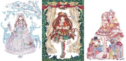 「Alice Closet」でクリスマス衣装が登場するガチャが配信！スノーマンを見つけると衣装パーツがもらえるキャンペーンもの画像2