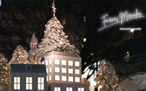 「あんさんぶるスターズ！！」のクリスマスイベントと連動したイルミネーションが中池袋公園にて展示中！