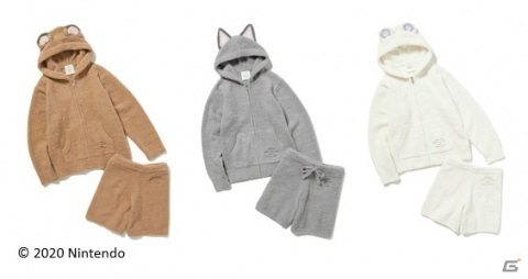 ルームウェアブランド・ジェラート ピケの「あつまれ どうぶつの森」コレクション追加販売抽選受付が12月22日より開始！の画像3