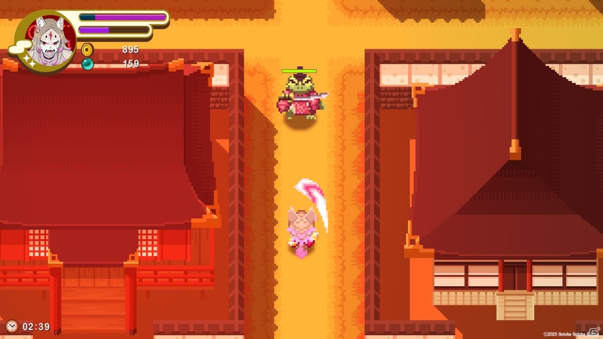 「ツクールシリーズ オオカミのかぐや姫」がSteam向けに配信！かぐやとオオカミの姿を使い分ける縦スクロールアクションの画像3