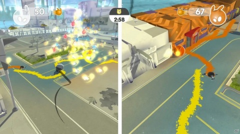 PS4「ブロブ カラフルなきぼう リターンズ（de Blob 2）」が本日発売！パワーアップしたぬりえアクションを楽しもうの画像11