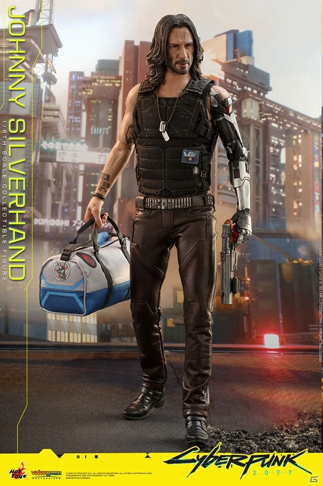 「サイバーパンク2077」キアヌ・リーブスさん演じるジョニー・シルヴァーハンドが1/6スケールで立体化！の画像2