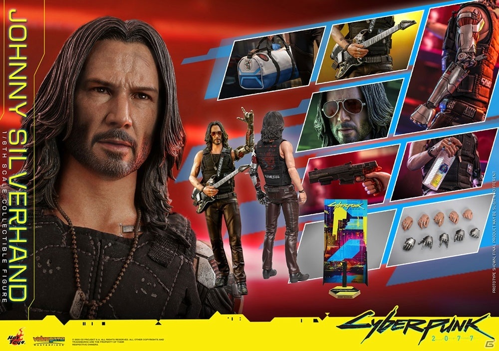 「サイバーパンク2077」キアヌ・リーブスさん演じるジョニー・シルヴァーハンドが1/6スケールで立体化！の画像8