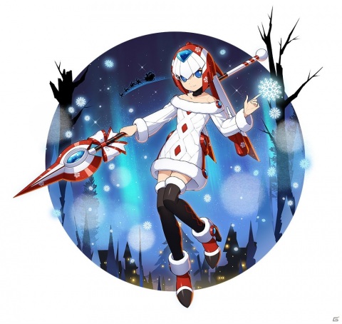 「ロックマンX DiVE」クリスマスコスチュームのレヴィアタンが登場！ダイヴカプセル「メリークリスマス」が開催の画像5