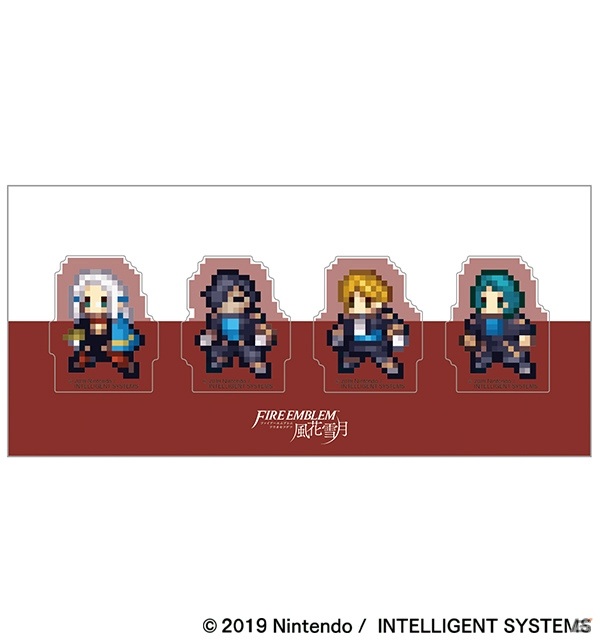 「ファイアーエムブレム 風花雪月」4学級をモチーフにしたクリアケースとドットデザインのクリアクリップが登場！の画像15