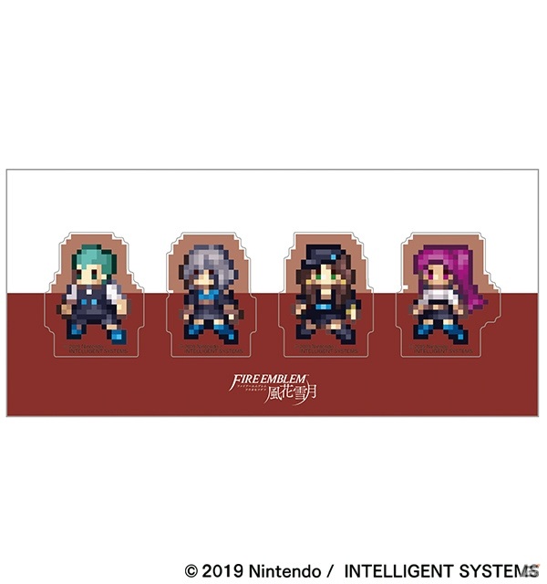 「ファイアーエムブレム 風花雪月」4学級をモチーフにしたクリアケースとドットデザインのクリアクリップが登場！の画像16