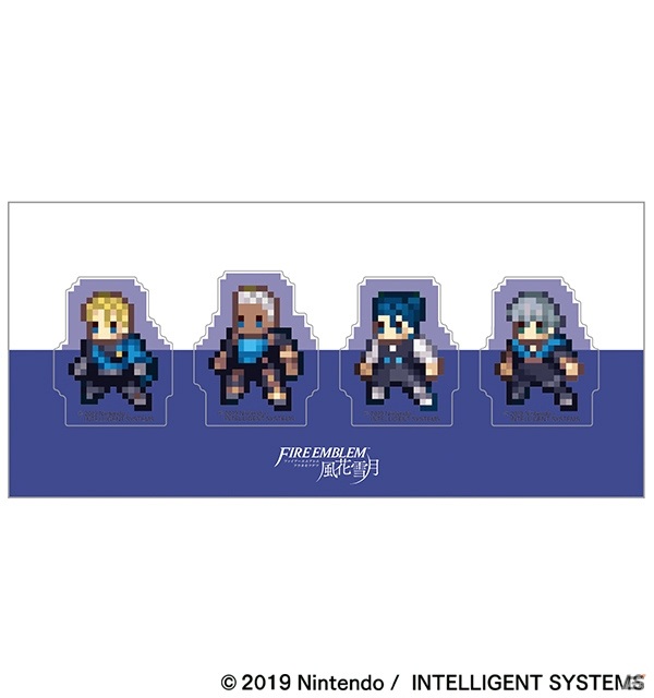 「ファイアーエムブレム 風花雪月」4学級をモチーフにしたクリアケースとドットデザインのクリアクリップが登場！の画像17