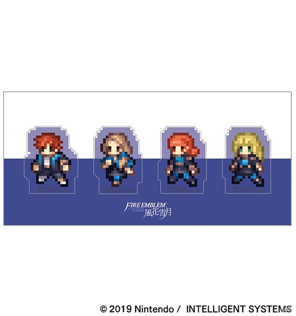 「ファイアーエムブレム 風花雪月」4学級をモチーフにしたクリアケースとドットデザインのクリアクリップが登場！の画像18