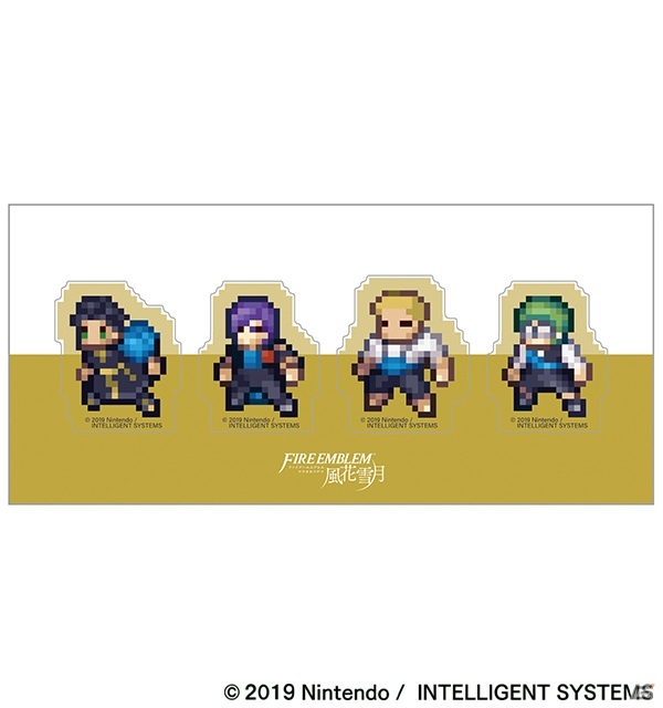 「ファイアーエムブレム 風花雪月」4学級をモチーフにしたクリアケースとドットデザインのクリアクリップが登場！の画像19