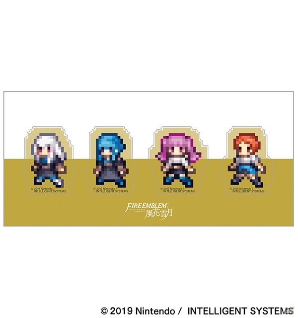 「ファイアーエムブレム 風花雪月」4学級をモチーフにしたクリアケースとドットデザインのクリアクリップが登場！の画像20