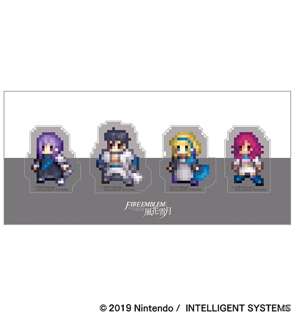 「ファイアーエムブレム 風花雪月」4学級をモチーフにしたクリアケースとドットデザインのクリアクリップが登場！の画像21