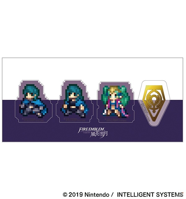 「ファイアーエムブレム 風花雪月」4学級をモチーフにしたクリアケースとドットデザインのクリアクリップが登場！の画像22