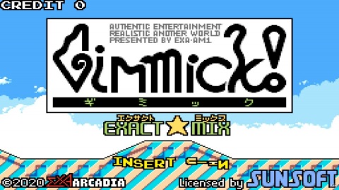 「ギミック！ EXACT☆MIX」のアーケード版が発売決定！クリア時間を争う「TIME ATTACK」モードが新たに追加の画像1