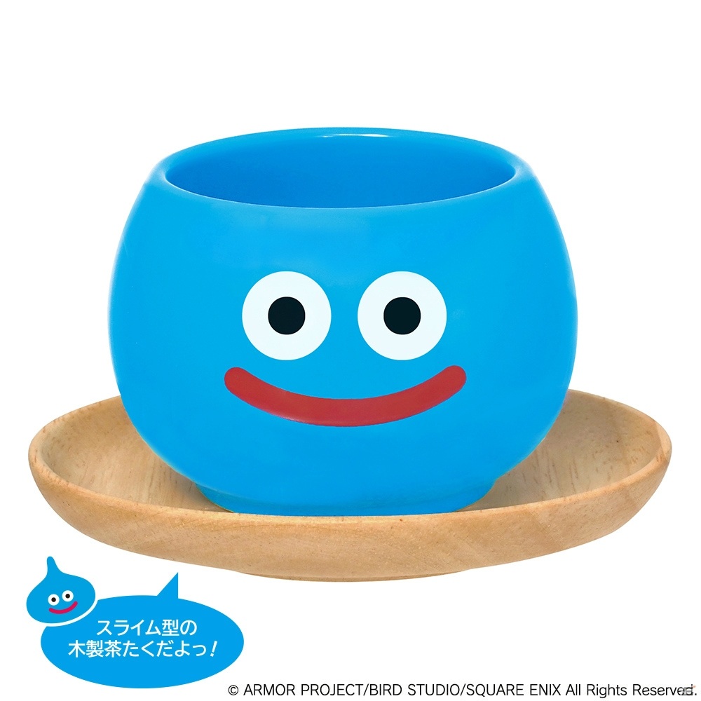 スライムをモチーフにした「ゆのみと茶たく」セットが登場！ホッと一息安らぐスライムの可愛い生活雑貨の画像1