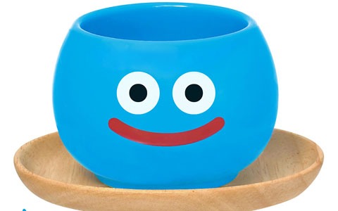 スライムをモチーフにした「ゆのみと茶たく」セットが登場！ホッと一息安らぐスライムの可愛い生活雑貨