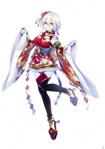 「イドラ ファンタシースターサーガ」晴れ着に身を包んだジゼルがステップアップガチャに登場！の画像1