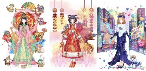 「Alice Closet」でアルカナエンプレスのコーデ一式が当たる設計図ロテリーが開催！新年衣装もプレミアムダイヤガチャに登場の画像3
