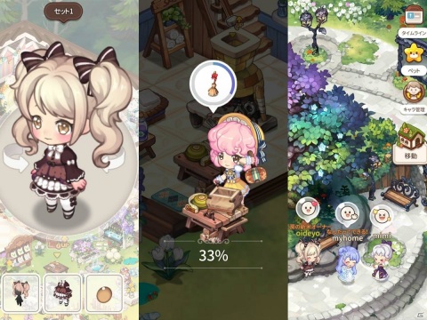 「おいでよマイホーム～ポポレスの森～」家具や料理作りをするクラフトやコーディネートなどのコンテンツ情報が公開！の画像1