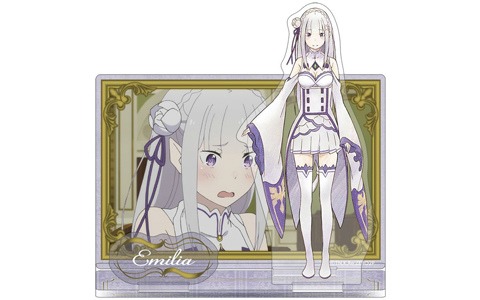 「Re：ゼロから始める異世界生活」よりエミリアやレムのマルチアクリルスタンドとステンレスタンブラーが登場！
