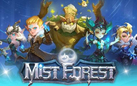 魔法の世界でヒーローたちを指揮する放置型育成RPG「Mist Forest」がiOS/Androidで配信！