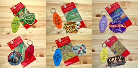 「MOTHER2」ホテルキーリングとステッカーのセットが1月下旬に発売！あわせて「MOTHER2の町の思い出」を募集の画像2