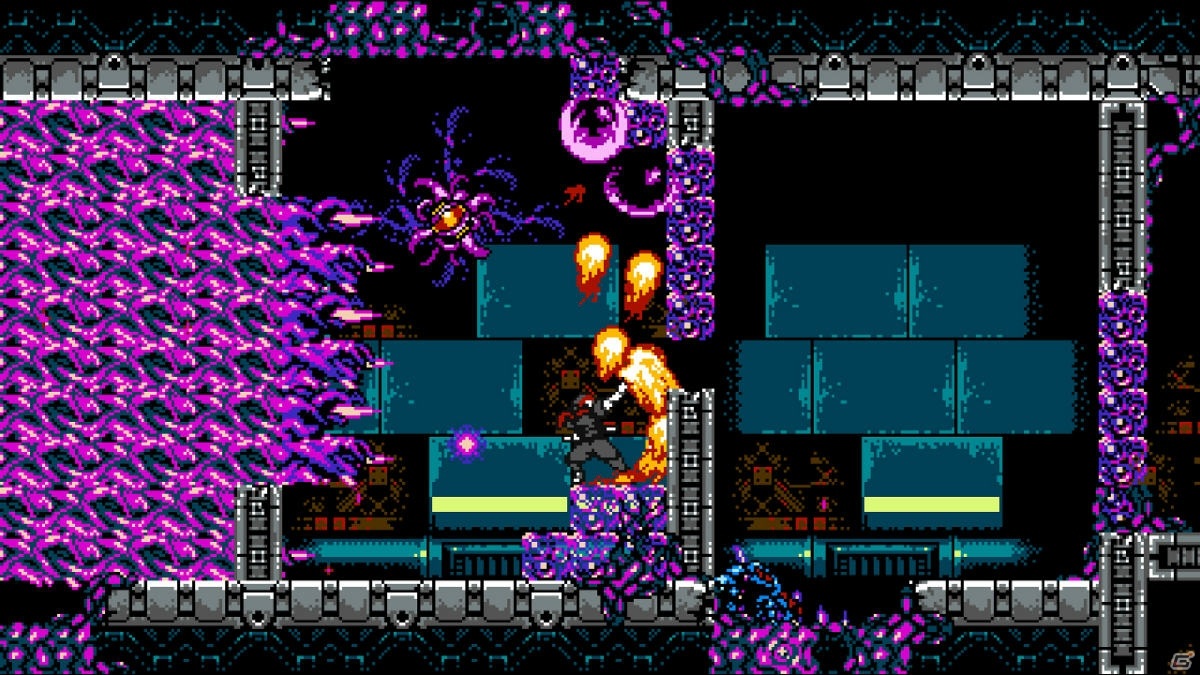 Switch「サイバーシャドウ」が1月26日に発売！8ビットテイストで表現されたレトロスタイルの2D忍者ACTゲームの画像8