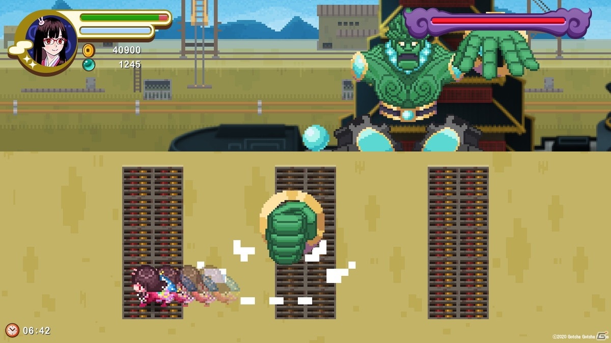 1ステージ10分で遊べる縦スクロールACT「ツクールシリーズ オオカミのかぐや姫」のSwitch版が発売！の画像8