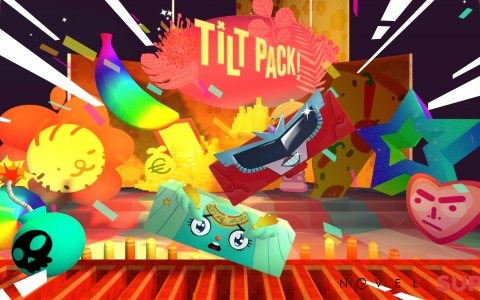 シンプル操作で家族や友達とワイワイ楽しめる対戦ゲーム「Tilt Pack」がSwitchで配信決定！