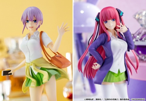 TVアニメ「五等分の花嫁∬」より「中野一花」と「中野二乃」がお手頃価格の「POP UP PARADE」シリーズでフィギュア化！の画像1