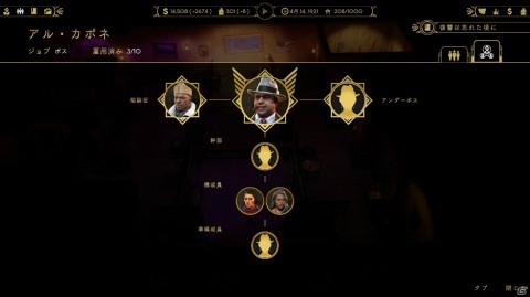 「Empire of Sin エンパイア・オブ・シン」強力なボスアビリティを持つ4人のプレイキャラやゲームの流れが公開！の画像18