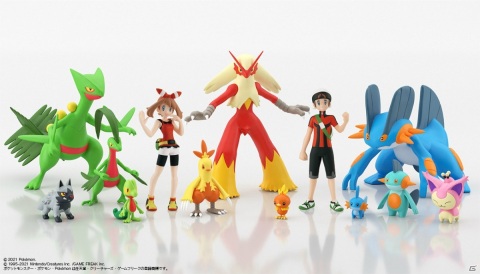 ホウエン地方のポケモンたちが1/20スケールの食玩フィギュア「ポケモンスケールワールド」シリーズに登場！の画像1