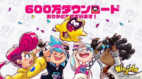 「ニンジャラ」が世界累計600万DLを突破！記念として100ジャラが配布決定の画像1