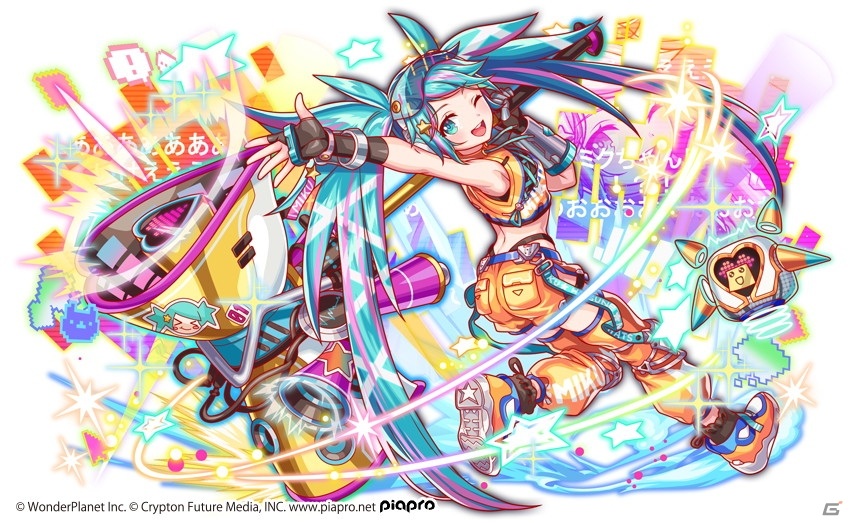 「クラッシュフィーバー」にて1月29日より「初音ミク」コラボ第6弾が開催！バーチャル・シンガーたちと謎のバグから仮想世界を救えの画像8