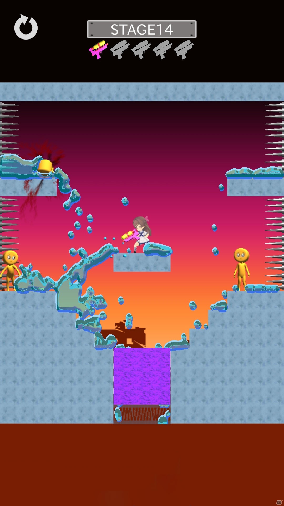 強力水鉄砲で“ぴえん”を洗い流すカジュアルアクション「炎上！ぴえん消防隊」がiOS/Android向けに配信！の画像2