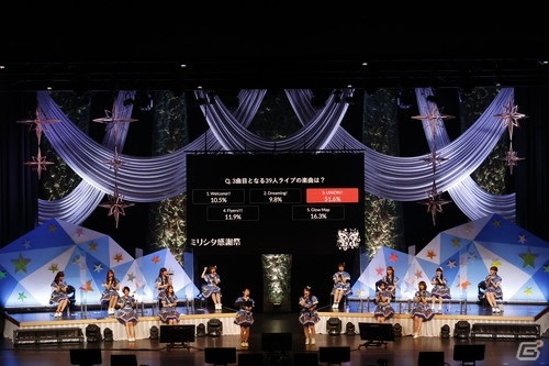 「ミリシタ感謝祭 2020～2021 ONLINE」で発表された新情報を紹介！ライブパートのセットリストやステージ写真もの画像23