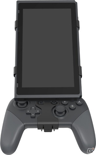 Nintendo SwitchをProコンに固定して操作できる本体マウントホルダーが登場！5月中旬に発売予定の画像2