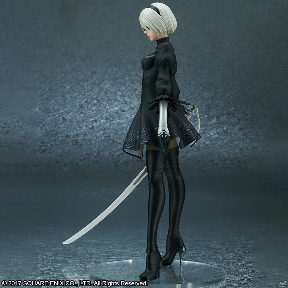 Nier Automata 9sのフィギュアが発売決定 Dx版には素顔パーツやポッド153が付属の画像 ゲーム情報サイト Gamer