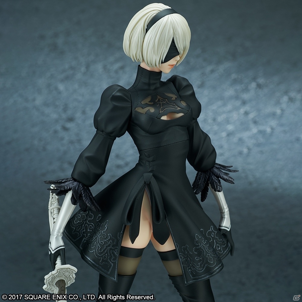 「NieR:Automata」9Sのフィギュアが発売決定！DX版には素顔パーツやポッド153が付属の画像26