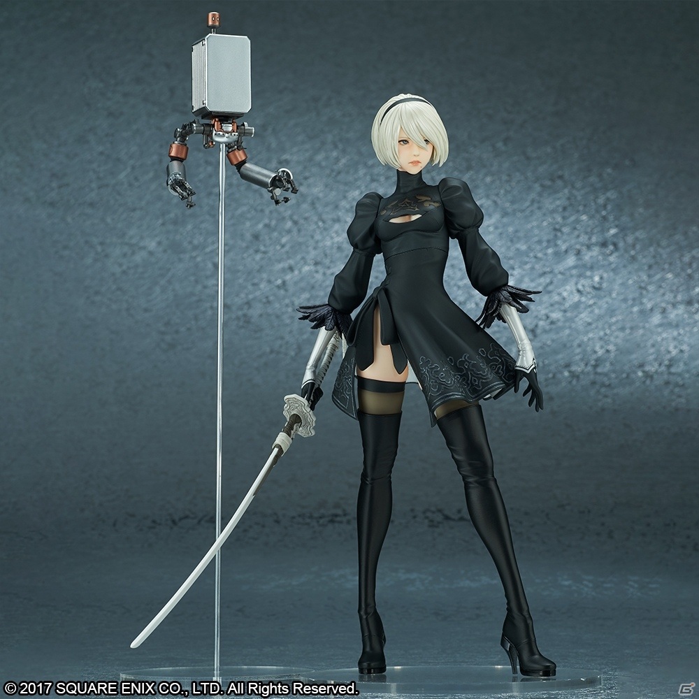 「NieR:Automata」9Sのフィギュアが発売決定！DX版には素顔パーツやポッド153が付属の画像34