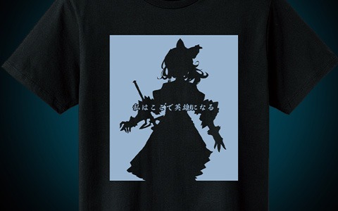 「Shadowverse」よりキャラクターシルエットとセリフが組み合わせられたTシャツの予約受付が開始！