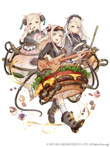 「SINoALICE」にて三匹の子豚の新ジョブが登場する「ステップアップガチャ ドロシー工房/暴食の装飢」が配信！の画像3