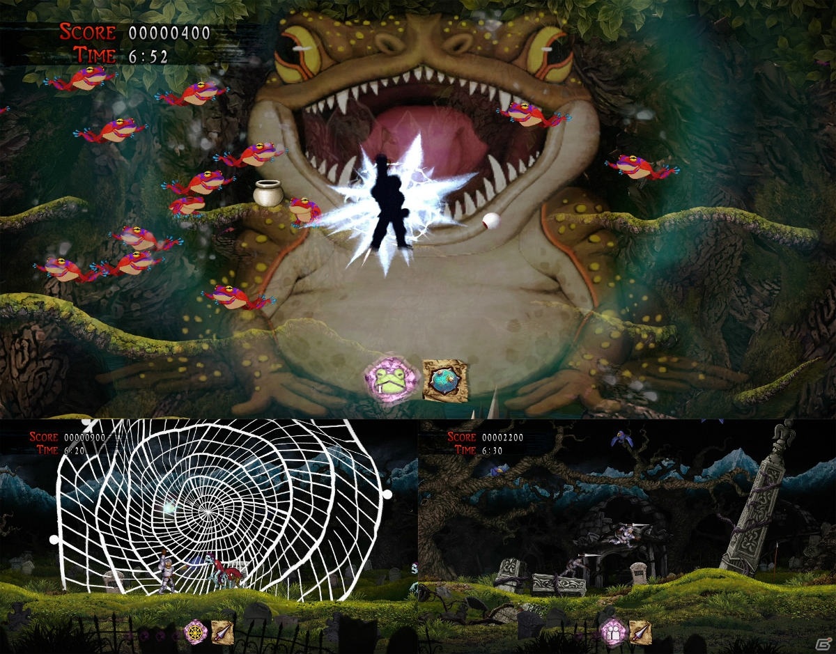 帰ってきた 魔界村 の予約購入が開始 新たな2周目要素やステージ 魔法などの最新情報も公開 ゲーム情報サイト Gamer