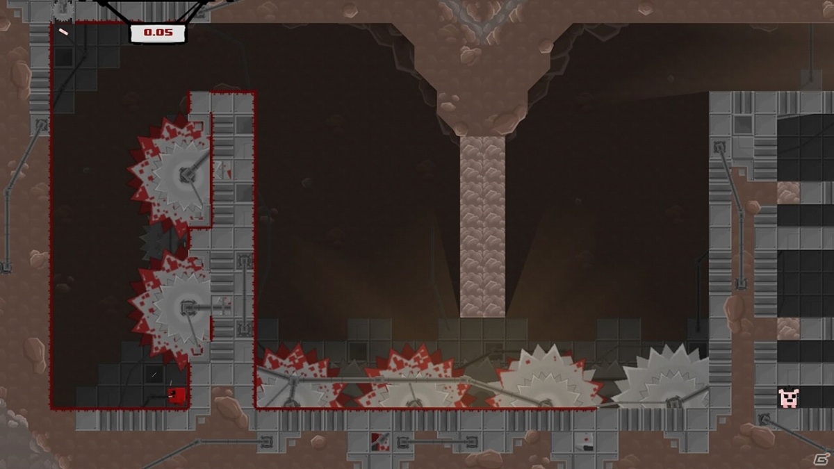 「Super Meat Boy」がSwitchで2月10日に発売！生きた肉塊を操る高難度プラットフォームアクションの画像3