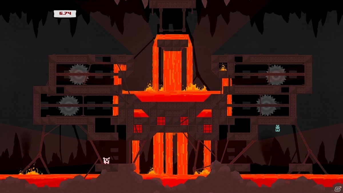 「Super Meat Boy」がSwitchで2月10日に発売！生きた肉塊を操る高難度プラットフォームアクションの画像5