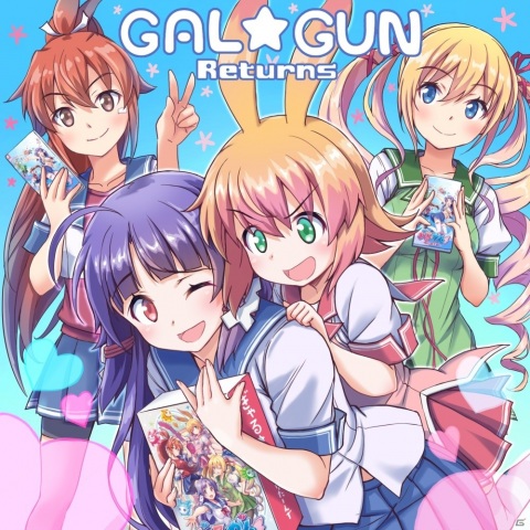 Switch版「ぎゃる☆がん りたーんず」が発売！眼力で迫りくる女の子を昇天させる眼（ガン）シューティングゲームの画像3