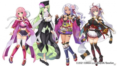 「恋姫」シリーズ最新作「戦国†恋姫オンライン ～奥宴新史～」の事前登録がDMM GAMESにて開始！の画像2