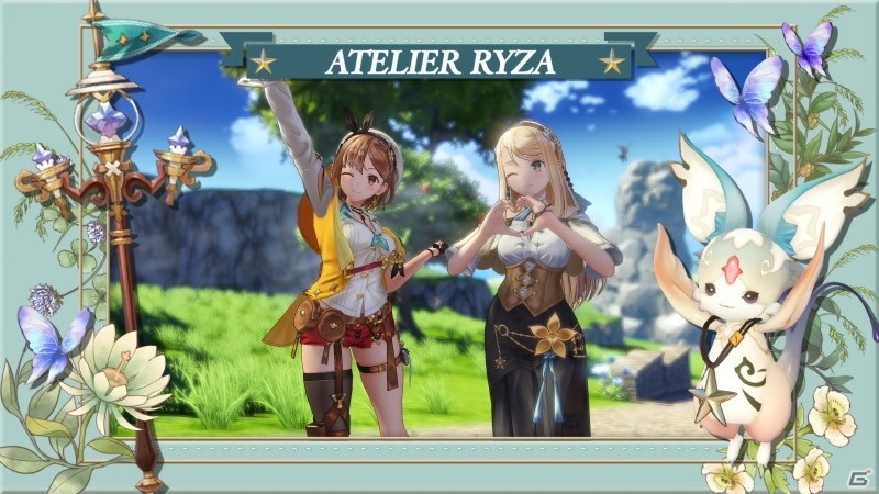 「ライザのアトリエ2」フォトモードで使えるフレームとモーションが追加！歴代「アトリエ」シリーズのBGMが収録されたDLCも登場の画像1