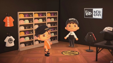 ヘッドウェア＆アパレルのグローバルブランド・ニューエラが「あつまれ どうぶつの森」で使えるマイデザインを公開！の画像1