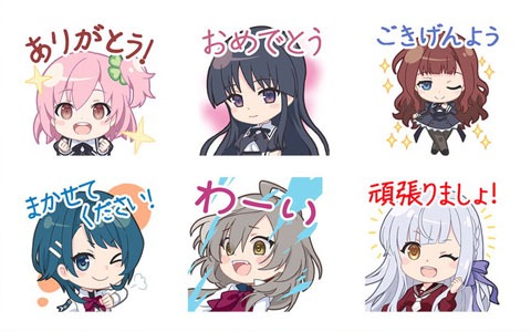 「アサルトリリィ Last Bullet」LINEクリエイターズスタンプがリリース！「アサルトリリィ緊急フェア」の開催も決定