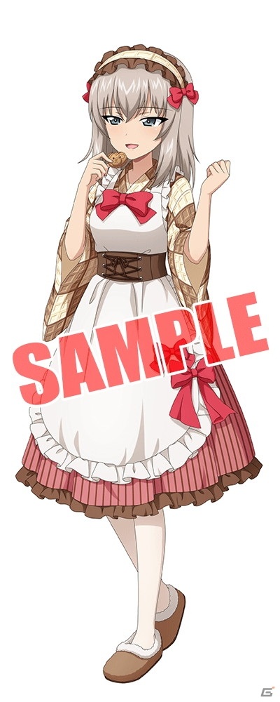 「ガールズ＆パンツァー 戦車道大作戦！」でバレンタイン衣装の西住みほや山郷あゆみが登場するガチャが配信！の画像4